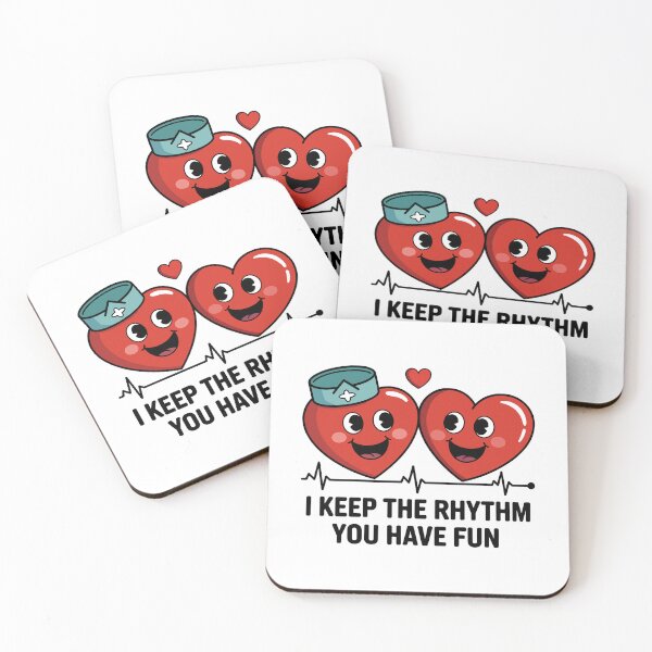 Item preview, Cardiology Humor - I Keep The Rhythm, You Have Fun designed and sold by GRABAPSHOP.