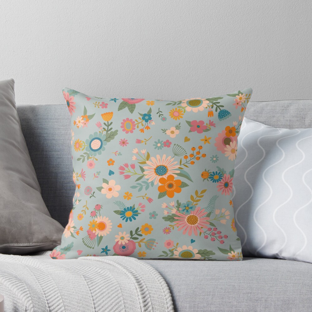 Item preview, Throw Pillow designed and sold by Cecca-Designs.