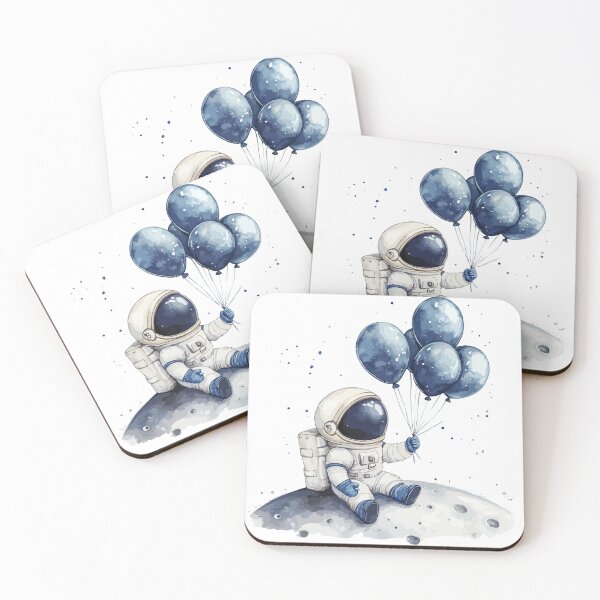 Item preview, Cosmic Glow - Adorable Astronaut Companion designed and sold by Moss and Moon Studio.