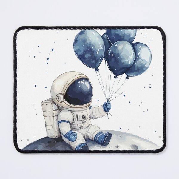 Item preview, Cosmic Glow - Adorable Astronaut Companion designed and sold by Moss and Moon Studio.