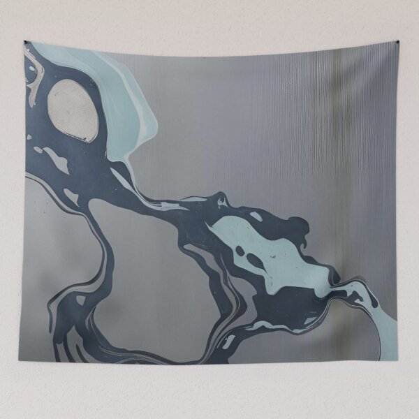 Item preview, Cool Blue Patina on Steel Surface designed and sold by SurfaceCraft Studio.