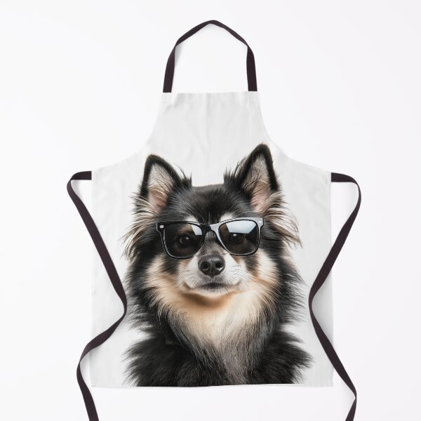 Item preview, Funny cool Finnish Lapphund Dog wearing sunglasses designed and sold by LazyOwlStore.