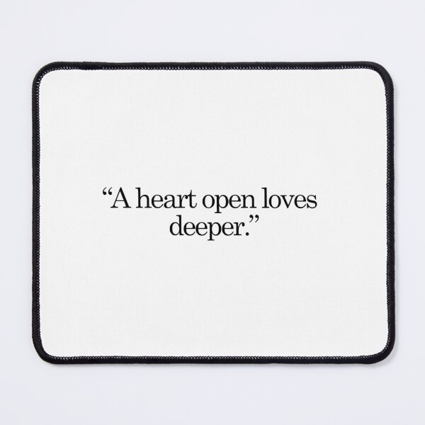 Item preview, A heart open loves deeper. designed and sold by effortless business growth.