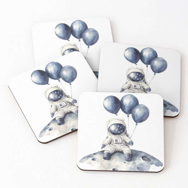Item preview, Cosmic Glow - Adorable Astronaut Companion designed and sold by Moss and Moon Studio.