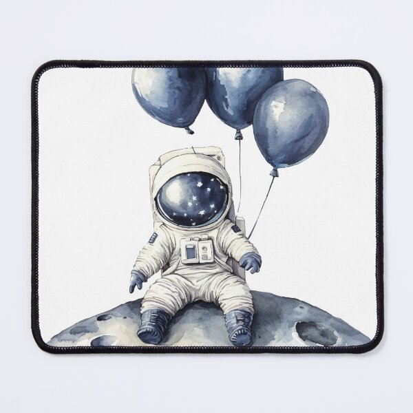 Item preview, Cosmic Glow - Adorable Astronaut Companion designed and sold by Moss and Moon Studio.