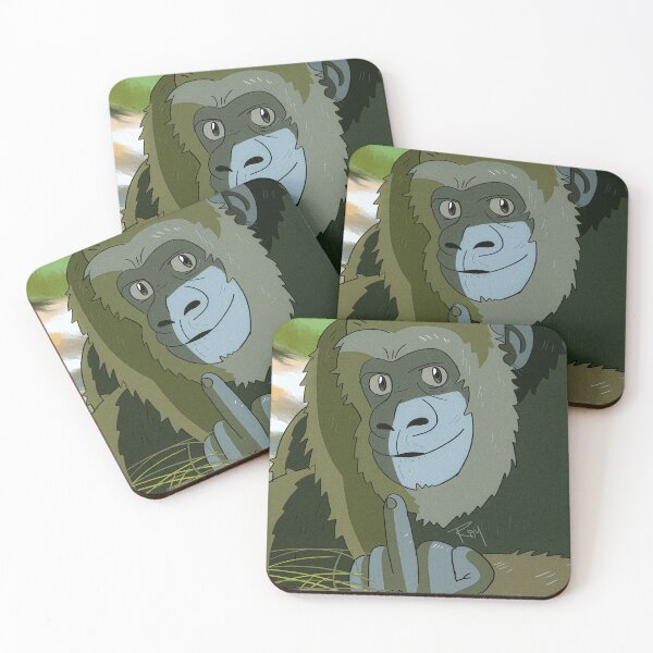 Item preview, polite monki designed and sold by RoyalPandaShop.
