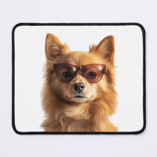 Item preview, Funny cool Finnish Spitz Dog wearing sunglasses designed and sold by LazyOwlStore.