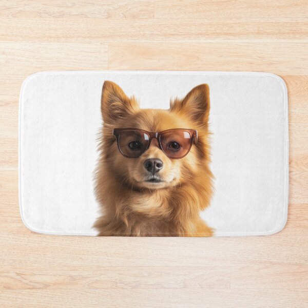Item preview, Funny cool Finnish Spitz Dog wearing sunglasses designed and sold by LazyOwlStore.