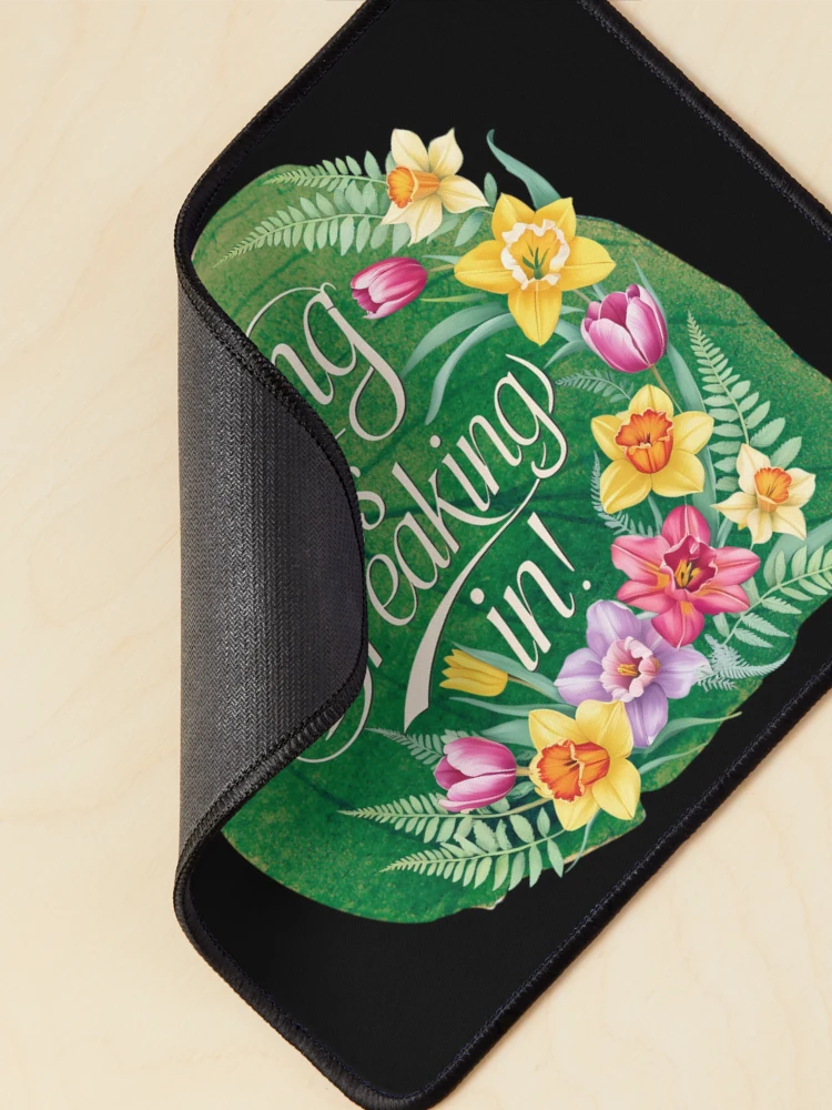 Thumbnail 2 of 5, Mouse Pad, Spring Is Breaking In designed and sold by TestudoDesign.
