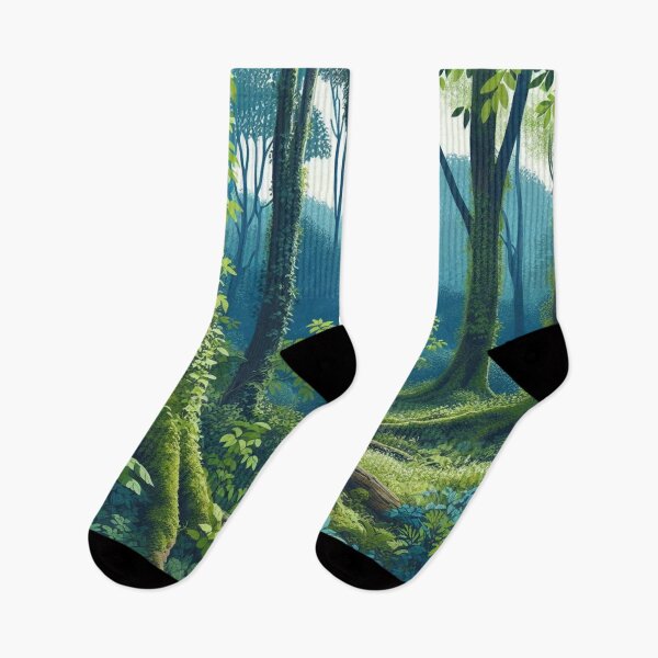 Item preview, Mossy tree trunks in the forest designed and sold by Sigtrix.