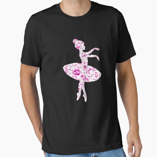 Item preview, Pink Ballet Girl Vintage Chinoiserie Preppy Style designed and sold by PuiPuiStudio.