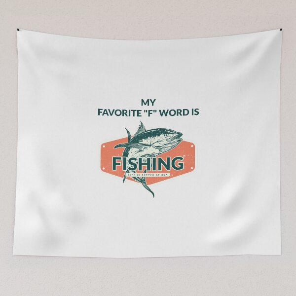 Item preview, My Favorite "F" Word is FISHING  designed and sold by JoeVee-Int.