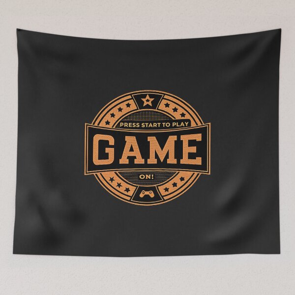 Item preview, "Press Start to Play" T-shirt - Retro Gaming designed and sold by Indoni.