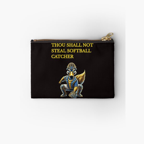 Item preview, Thou Shall Not Steal Softball Catcher designed and sold by TrendsLook.