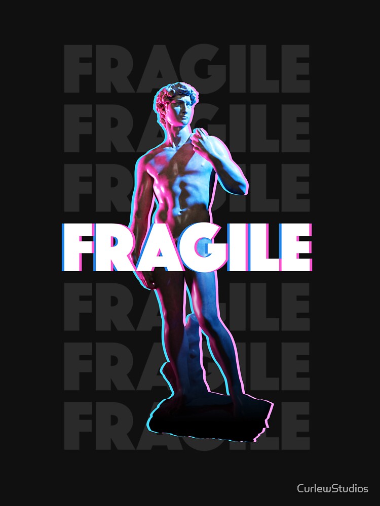 Thumbnail 7 of 7, Essential T-Shirt, Handle With Care designed and sold by CurlewStudios.