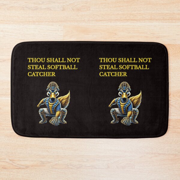Item preview, Thou Shall Not Steal Softball Catcher designed and sold by TrendsLook.