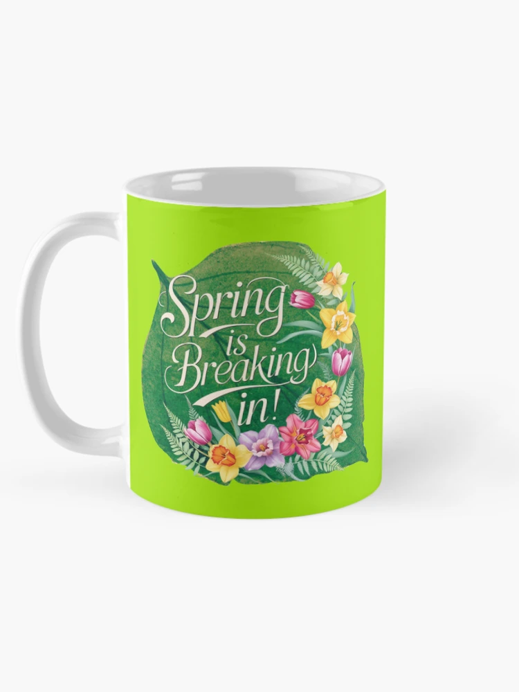 Thumbnail 5 of 6, Coffee Mug, Spring Is Breaking In designed and sold by TestudoDesign.