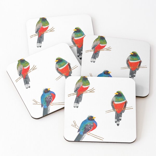 Item preview, Masked Trogon designed and sold by HemasDesignLab.