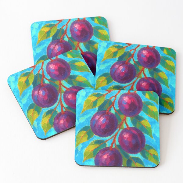 Item preview, Ripe Plums Hanging In Summer Light designed and sold by ChrisButler.