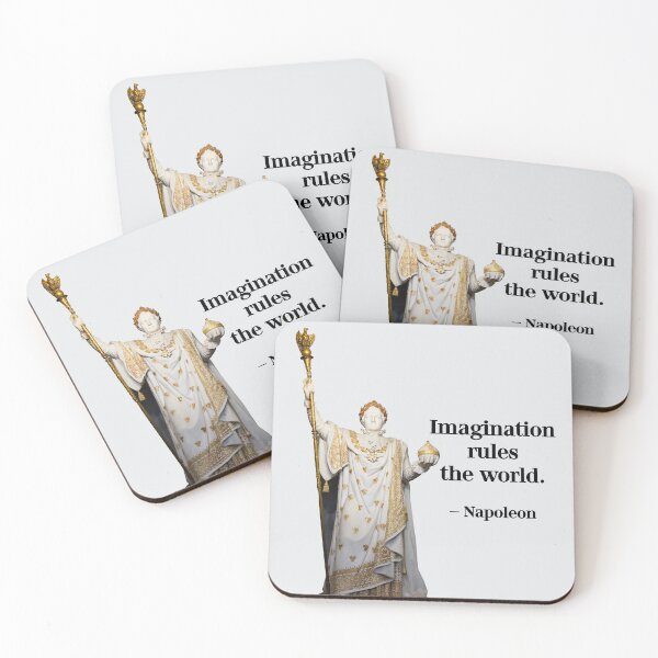 Item preview, Imagination rules the world (quote by Napoleon Bonaparte)  designed and sold by PariSeine.