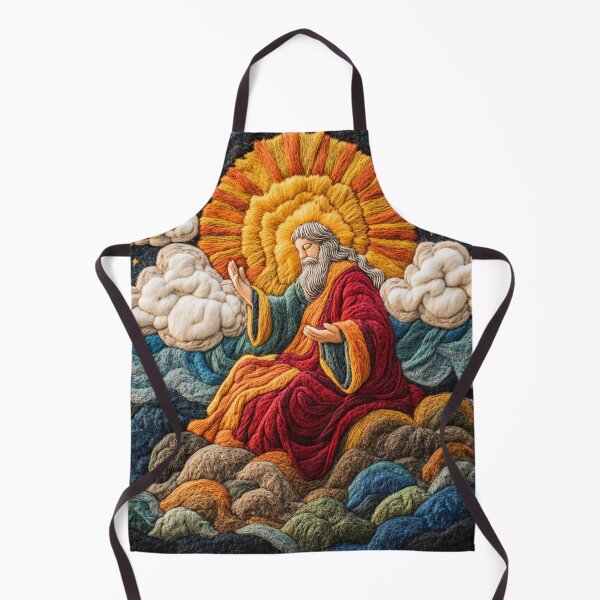 Item preview, Sacred Felt Appliqué – Jesus in Divine Light designed and sold by gods-art-25.