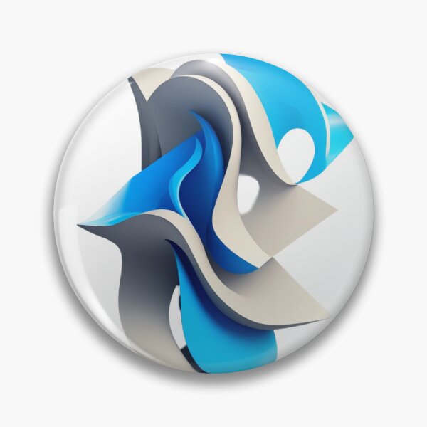 Item preview, Bluish flow designed and sold by AlgorithmiaArt.