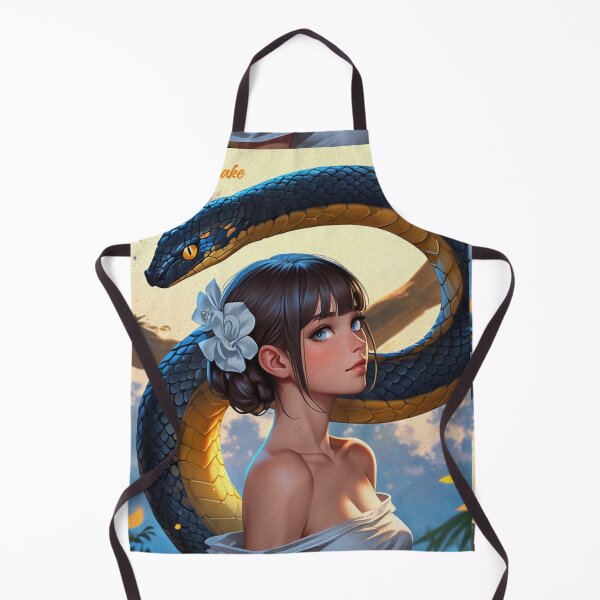 Item preview, Beautiful woman with a snake designed and sold by caperaerik.