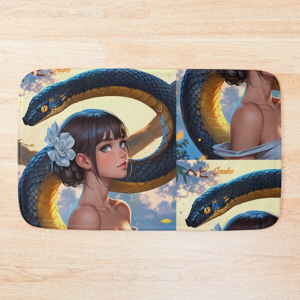 Item preview, Beautiful woman with a snake designed and sold by caperaerik.
