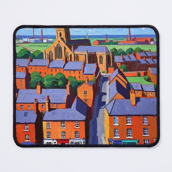 Item preview, Northern England painting vintage artwork designed and sold by Vintage Designs +.
