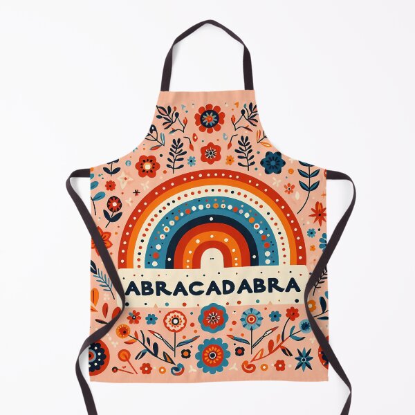 Item preview, Scandinavian Folk Art Abracadabra – Vibrant Floral Rainbow Magic by heidiannemorris designed and sold by FOLK ART FUSION.