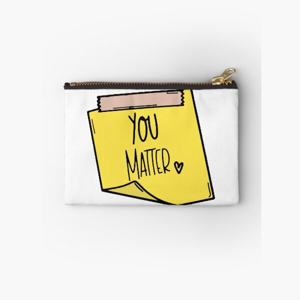 Item preview, You Matter Sticky Note Sticker | Affirmation Sticker designed and sold by Walmarval ⭐⭐⭐⭐⭐.