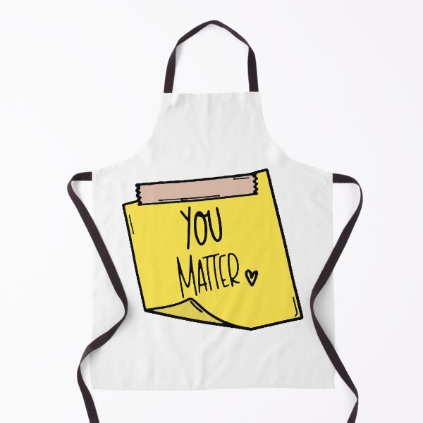 Item preview, You Matter Sticky Note Sticker | Affirmation Sticker designed and sold by Walmarval ⭐⭐⭐⭐⭐.