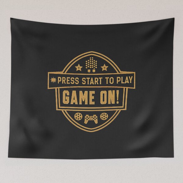 Item preview, “Press Start to Play” T-shirt - Esprit Gamer designed and sold by Indoni.