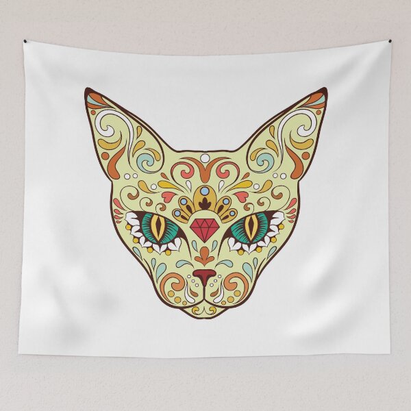 Item preview, Ornamental Sphynx Cat  designed and sold by inkwear.