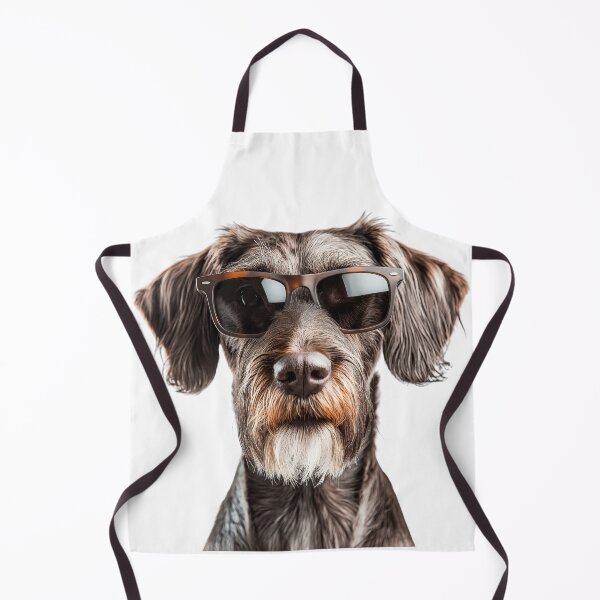 Item preview, Funny cool German Wirehaired Pointer Dog wearing sunglasses designed and sold by LazyOwlStore.
