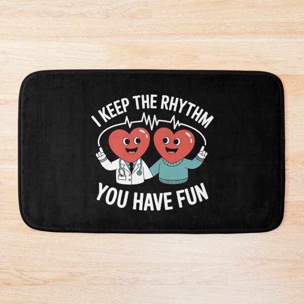 Item preview, Cardiology Humor - I Keep The Rhythm, You Have Fun designed and sold by GRABAPSHOP.
