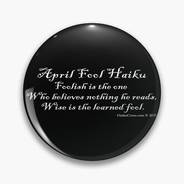 Item preview, April Fool Haiku designed and sold by EyeMagined.