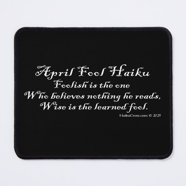 Item preview, April Fool Haiku designed and sold by EyeMagined.
