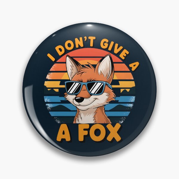 Item preview, I Don’t Give a Fox – Sassy Fox Pun designed and sold by Jollys-ArtShop.