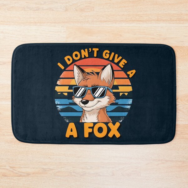 Item preview, I Don’t Give a Fox – Sassy Fox Pun designed and sold by Jollys-ArtShop.
