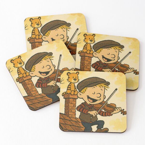 Item preview, Calvin on the Roof designed and sold by Kiwi Bond.