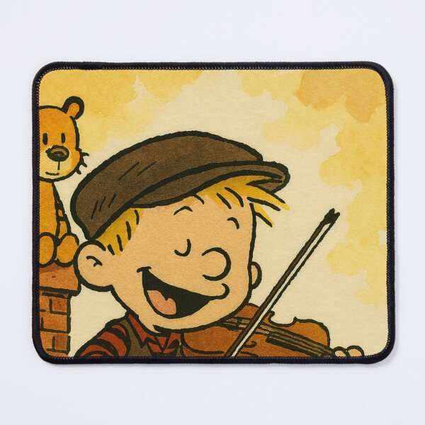 Item preview, Calvin on the Roof designed and sold by Kiwi Bond.