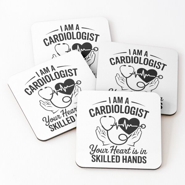 Item preview, Cardiology Humor - I Am A Cardiologist, Your Heart Is In Skilled Hands designed and sold by GRABAPSHOP.