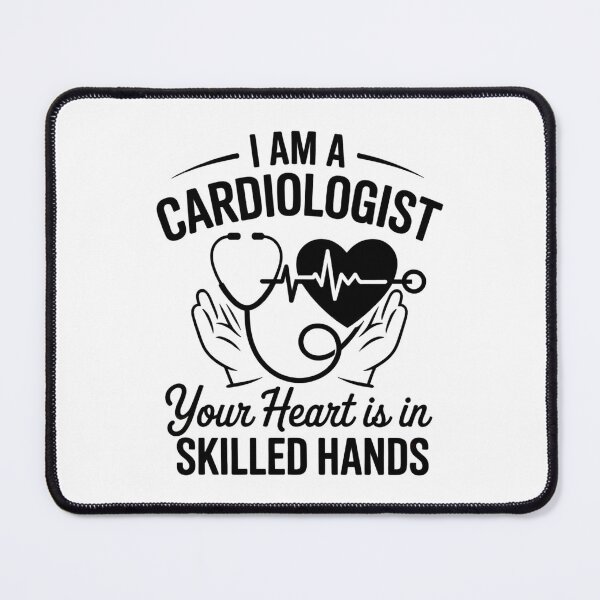 Item preview, Cardiology Humor - I Am A Cardiologist, Your Heart Is In Skilled Hands designed and sold by GRABAPSHOP.