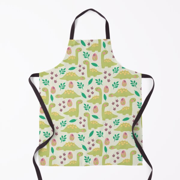 Item preview, cute green dinosaur pattern designed and sold by winterpumpkin.