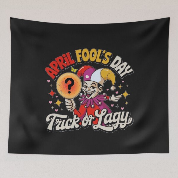 Item preview, April Fools Day Jester with Balloon – Playful T-Shirt, Fun Sticker with Trick or Laugh Design designed and sold by Zentuary.