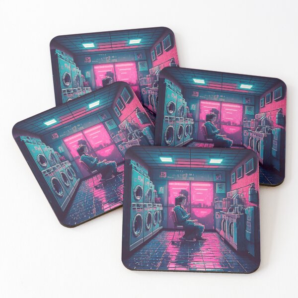 Item preview, Neon Laundromat Blues designed and sold by AleTot.