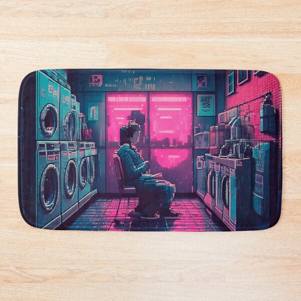 Item preview, Neon Laundromat Blues designed and sold by AleTot.