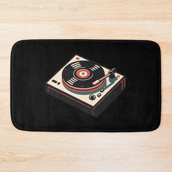 Item preview, Analog Symphony - Retro Turntable Illustration designed and sold by BRU Design.