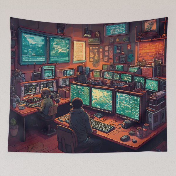 Item preview, The Last Cyber Café designed and sold by AleTot.